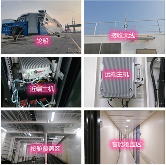  新干海上游轮轮船渔船覆盖案例